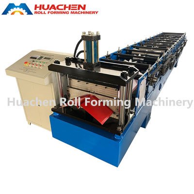 Tiếp tục sản xuất mái nhà kim loại thép cuộn hình Ridge Cap máy
