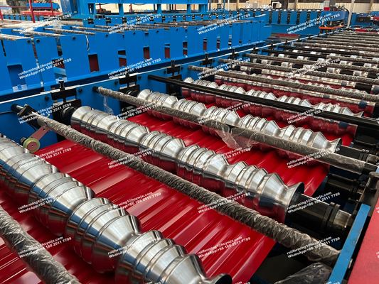 Máy chế biến tấm ván mái bằng kim loại