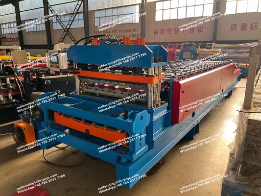 Máy tạo cuộn hai lớp cho các tấm tường mái kim loại Bosnia và Herzegovina