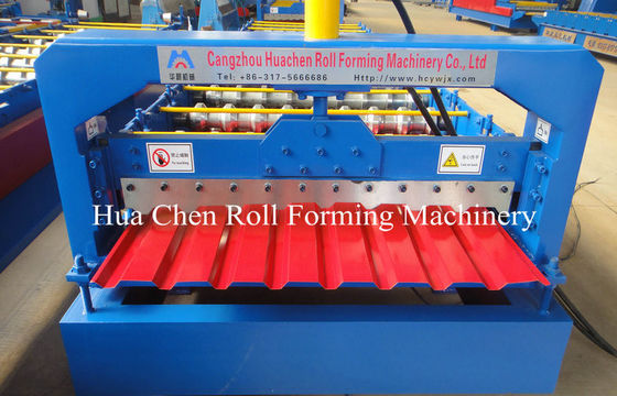 Tốc độ cao Tự động Panel Panel Roll Forming Machine Với PLC Control