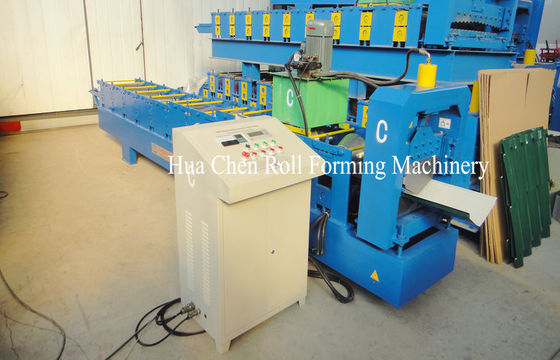 Metal Roof Sheet Ridge Cap Roll Forming Machine
