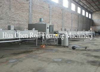 Colorful Stone Coated Roof Tile Machine