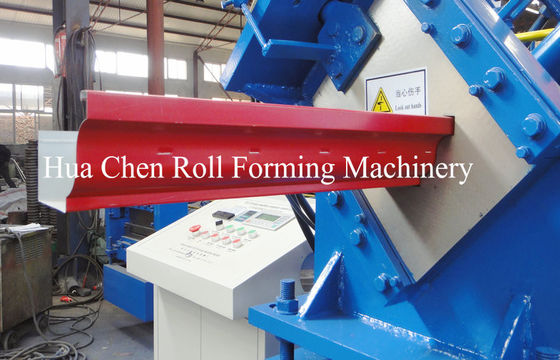 Gear Box Drive Rainwater Pipe Forming Machine 7 Rollers 0 - 70 mtr / min Speed