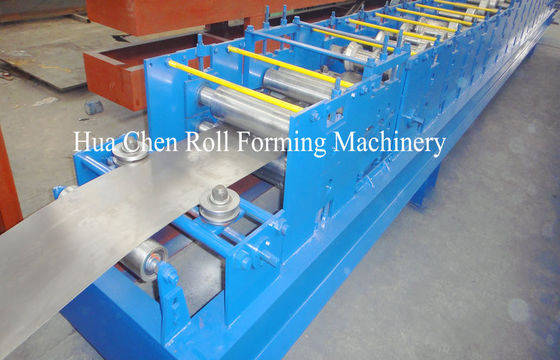 Cr12 Steel Rollers Cold Roll Forming Machine , U Shape Purlin Roll Forming Equipment