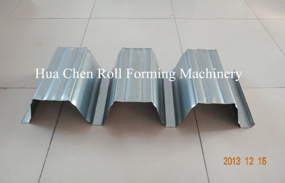Shaft Bearing Steel Roof Sheet Making Machine, Metal Roll Hình thành Thiết bị 15m / Min