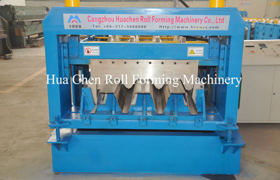 Huachen Decking floor production roll forming line /high quality deck floor machine