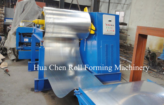 Tấm lợp nhôm Tấm lợp định hình Máy cán định hình với điều khiển PLC