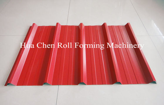 Hydraulic Cutting 17 Stations Roofing Roll Forming Machine High Grade 45# Steel