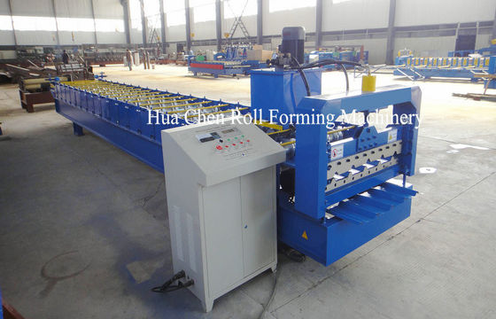 High Speed Roofing Sheet Roll Forming Machine 380V 50Hz 3 Phases 10m/min