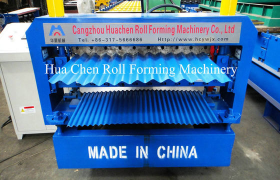Tấm lợp tôn hai lớp Roll Forming Machine cho thị trường Thổ Nhĩ Kỳ