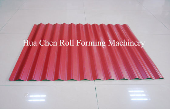 Máy cán thành hai lớp có hiệu suất cao / Máy tạo khuôn cuộn tấm lợp