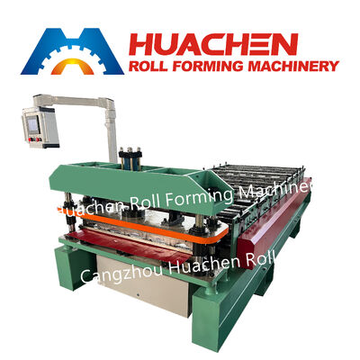 Máy sản xuất tấm sắt, máy hình thành tấm mái nhà kim loại, máy sản xuất gạch