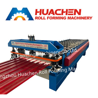 Máy hình thành hồ sơ mái nhà một lớp / Máy hình thành tấm gạch bước