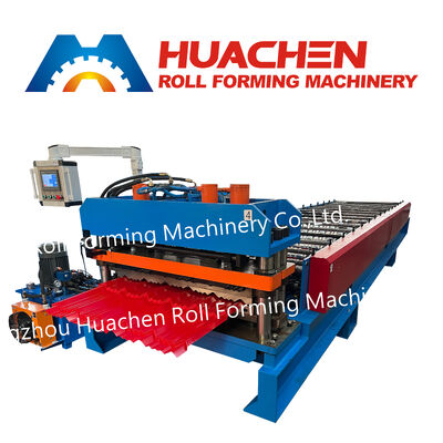 Nhôm và tấm mạ kẽm tấm thép màu tấm nền một lớp máy tạo hình hình thang