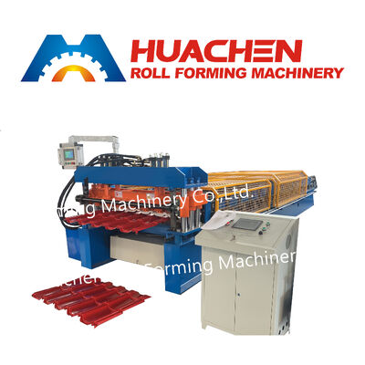 Máy tạo cuộn gạch mái kính kim loại