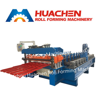 Máy cán tôn tôn một lớp tự động - Máy cán tôn sản xuất ngói lợp - Thiết bị công nghiệp