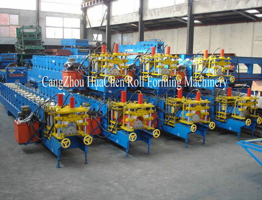 Professional Hydraulic Ridge Cap Roll Forming Machinery 380V 50Hz 3 Phases