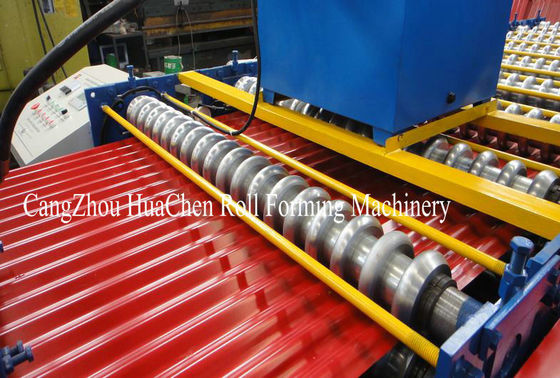 Automatic Galvanized Steel Double Layer Roll Forming Machine with 380V 50Hz