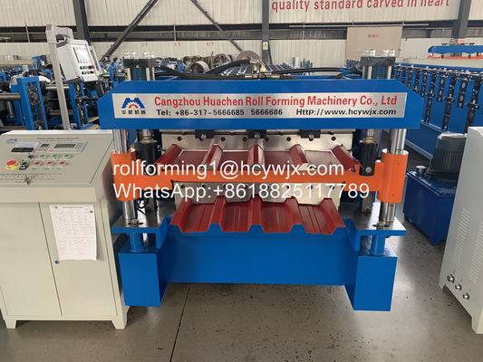 IBR tường và mái tấm hai lớp cuộn máy ép Mông Cổ phong cách