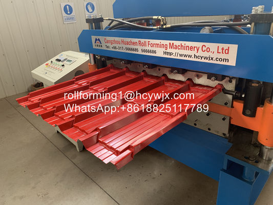 Chain Drive Ngập hồ sơ Máy cán hai lớp