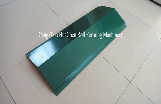 Prepainted Steel Roof Ridge Sheet Roll Forming Machine Fully Automatic