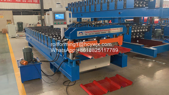 Aluzinc TR4/TR5/TR6 Máy tạo cuộn mái bằng tấm kim loại