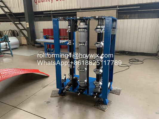 Máy uốn tấm lợp mái 0,25mm / phút uốn cong bằng tay