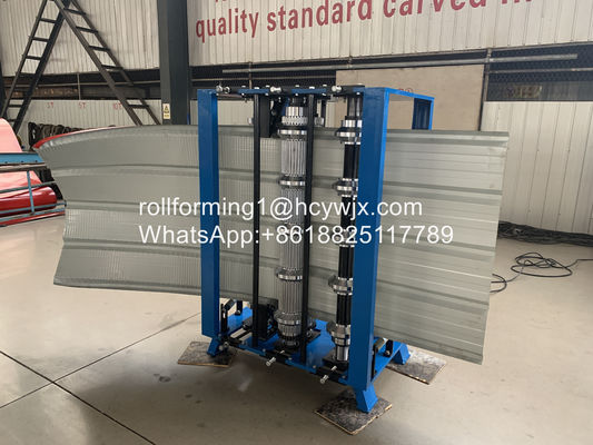 Máy uốn tấm mái Ppgi Gi 6m / phút Máy uốn bằng tay Plc