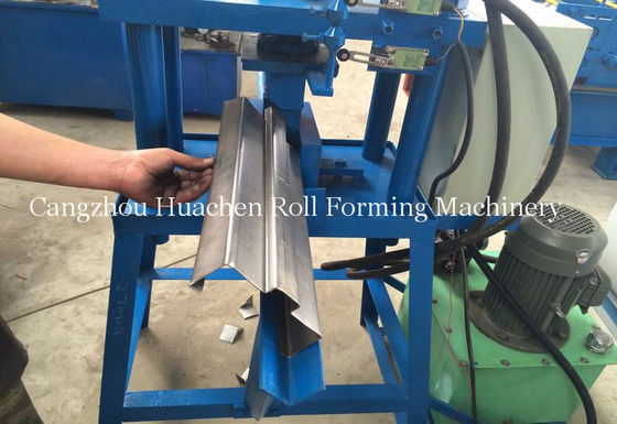 Single Chain Transmission 7.5Kw  Door Frame Rolling Forming Machine , Galvanized Frame Panel
