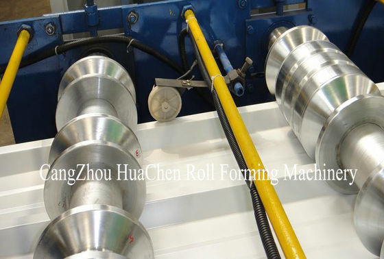 Trapezoid Cold Roll Forming Machine With Manual / Hydraulic Uncoiler