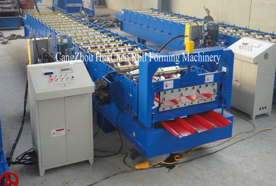 High RIB Color Steel Roofing Sheet Roll Forming Machine 38mm Height