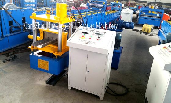 Steel Channel C Purlin Roll Forming Machine 13 Rows Hydraulic control