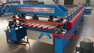 Tấm lợp IBR Máy tạo hình cuộn mái & tấm tường